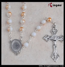 Glass beads rosary